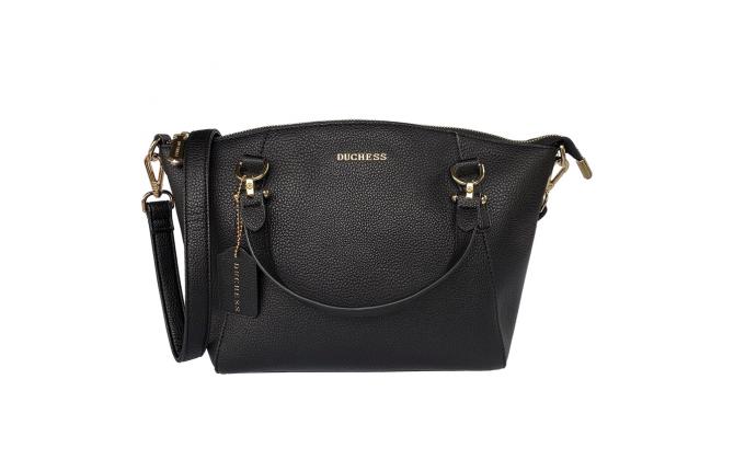 DEON DUMPLING BAG - BLACK