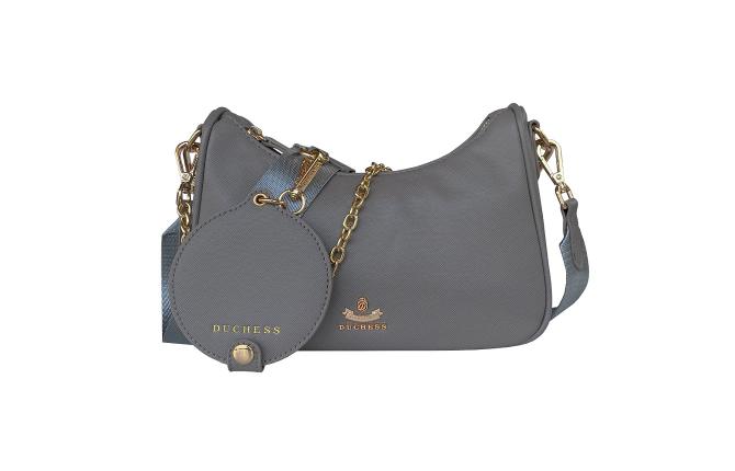 MONA HOBO BAG - GREY