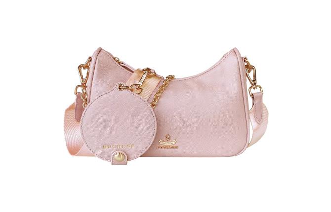 MONA HOBO BAG - BABY PINK