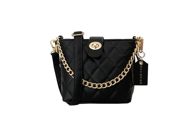 BELLA BUCKET BAG - BLACK